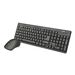 Комплект (клавіатура+мишка) Trust Ziva wireless keyboard with mouse RU (22666)