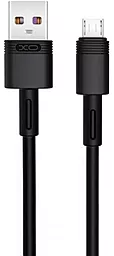 Кабель USB XO NB-Q166 5A micro USB Cable Black