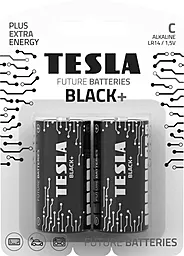 Батарейки Tesla Black+ C LR14 2шт