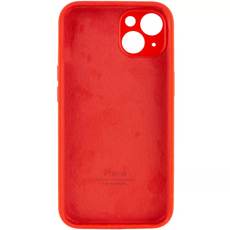Чохол Silicone Case Full Camera для Apple iPhone 13 Red - фото 2