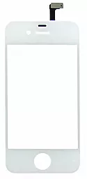 Сенсор (тачскрин) Apple iPhone 4 with frame White