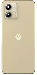 Задняя крышка корпуса Motorola Moto G14 XT2341 со стеклом камеры, Original Butter Cream - фото Задняя крышка корпуса Motorola Moto G14 XT2341 со стеклом камеры, Original Butter Cream