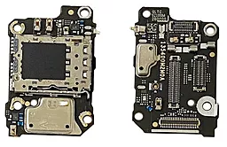 Нижняя плата Xiaomi 13 Pro с разъемом Sim-карты, Original - фото Нижняя плата Xiaomi 13 Pro с разъемом Sim-карты, Original