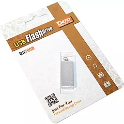 Флешка Dato DS7002 32 GB USB 2.0 (DS7002S-32G) Silver - фото Флешка Dato DS7002 32 GB USB 2.0 (DS7002S-32G) Silver