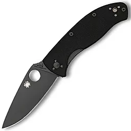 Ніж Spyderco Tenacious Black Blade (C122GBBKP)