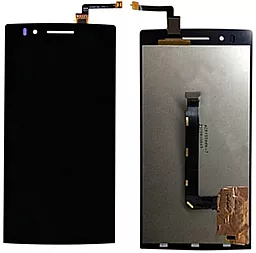 Дисплей Oppo Find 5 с тачскрином, Black - фото Дисплей Oppo Find 5 с тачскрином, Black