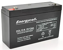 Аккумуляторная батарея Energycell 6V 12Ah (HGL 6 -12)