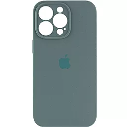 Чехол Silicone Case Full Camera для Apple iPhone 14 Pro Pine Green - фото Чехол Silicone Case Full Camera для Apple iPhone 14 Pro Pine Green