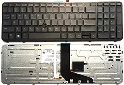 Клавиатура для ноутбука HP ZBook 15 G3 15 E3 17 G3 с подсветкой клавиш  Black