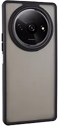 Чохол Epik Lyon Frosted для Xiaomi Redmi A3 Black - фото Чохол Epik Lyon Frosted для Xiaomi Redmi A3 Black