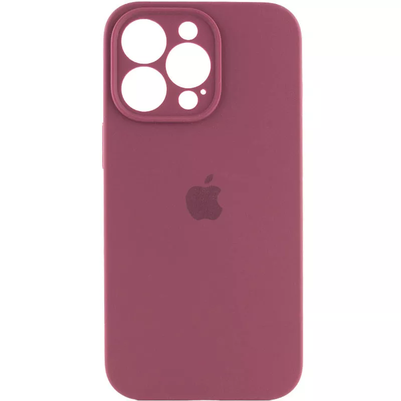 Чохол Silicone Case Full Camera для Apple iPhone 14 Pro Max  Plum - фото 1