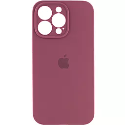 {"ru": "Чехол", "uk": "Чохол"} Silicone Case Full Camera для Apple iPhone 14 Pro Max  Plum