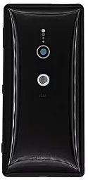 Задняя крышка корпуса Sony Xperia XZ2 H8266 со стеклом камеры Original Black