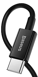 USB Кабель Baseus Superior Series Fast Charging 66w 6a 2m USB Type-C сable black (CATYS-A01) - мініатюра 3