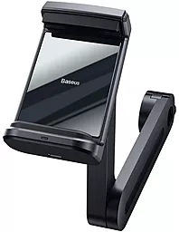Держатель с беспроводной зарядкой Baseus Energy Storage Backseat Holder Wireless Charger Black (WXHZ-01) - фото Держатель с беспроводной зарядкой Baseus Energy Storage Backseat Holder Wireless Charger Black (WXHZ-01)