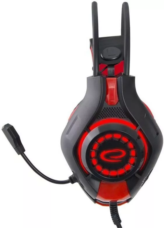 Наушники Esperanza EGH420R Black/Red - фото 2