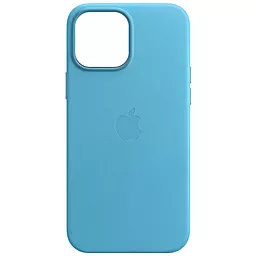 Чохол Apple Leather Case Full for iPhone 11 Light Blue