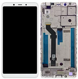 Дисплей Nokia 3.1 Plus с тачскрином и рамкой, оригинал, White - фото Дисплей Nokia 3.1 Plus с тачскрином и рамкой, оригинал, White