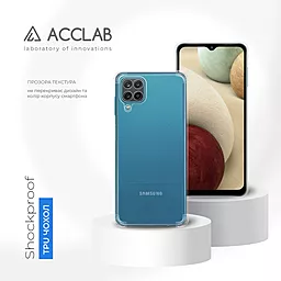 Чехол ACCLAB Shockproof для Samsung Galaxy A12 Transparent - миниатюра 4 Чехол ACCLAB Shockproof для Samsung Galaxy A12 Transparent - миниатюра 4