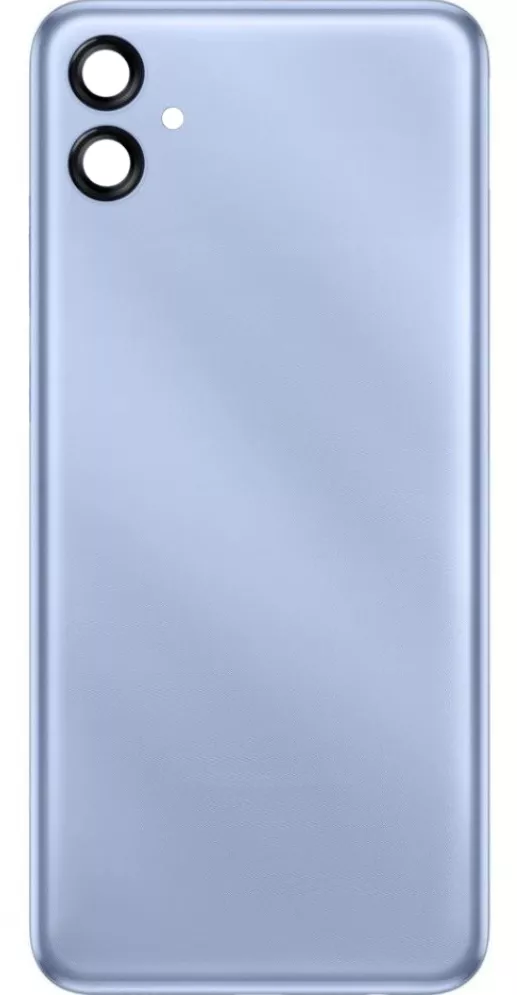 Задня кришка корпусу Samsung Galaxy A04e A042 зі склом камери Light Blue - фото 1