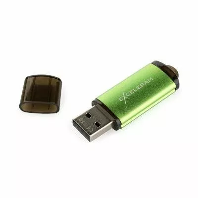 Флешка Exceleram 32GB A3 Series USB 2.0 (EXA3U2GR32) Green - фото 5