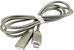 USB Кабель Walker C730 Metal Lightning Cable Silver