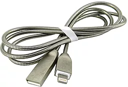 Кабель Walker C730 USB-A - Lightning 12w 2.4a 1м cable Silver - фото Кабель Walker C730 USB-A - Lightning 12w 2.4a 1м cable Silver
