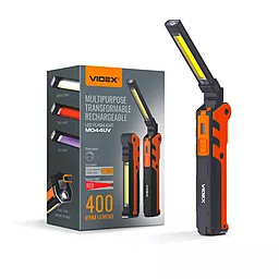 Фонарик аккумуляторный Videx VLF-M044UV 400Lm 4000K (1x18650) - миниатюра 2 Фонарик аккумуляторный Videx VLF-M044UV 400Lm 4000K (1x18650) - миниатюра 2