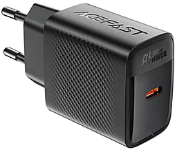 Сетевое зарядное устройство AceFast A104 25w GaN PD USB-C fast charger black - фото Сетевое зарядное устройство AceFast A104 25w GaN PD USB-C fast charger black