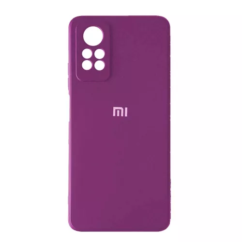 Чехол Silicone Case Full для Xiaomi Redmi Note 12 Pro 4G Grape - фото 1
