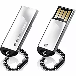 Флешка Silicon Power Touch 830 64GB (SP064GBUF2830V1S) Silver - фото Флешка Silicon Power Touch 830 64GB (SP064GBUF2830V1S) Silver