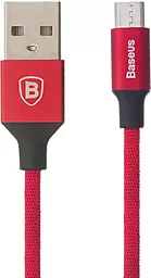 Кабель Baseus Yiven USB-A - micro USB 10w 1м cable Red (CAMYW-A) - фото Кабель Baseus Yiven USB-A - micro USB 10w 1м cable Red (CAMYW-A)
