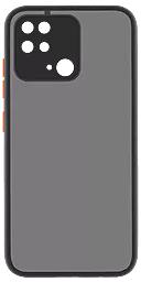 Чехол MAKE Xiaomi Redmi 10C Frame (Matte PC+TPU) Black