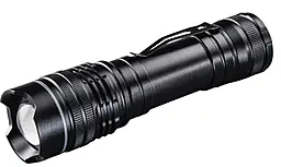 Фонарик Hama Professional 4 LED Torch L370 (4xAAA) Black (00136673) - фото Фонарик Hama Professional 4 LED Torch L370 (4xAAA) Black (00136673)