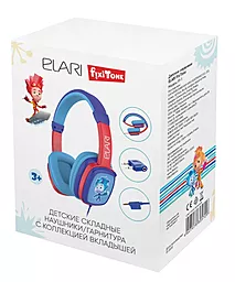Наушники ELARI FixiTone Blue/Red (FT-1BLU) - миниатюра 3 Наушники ELARI FixiTone Blue/Red (FT-1BLU) - миниатюра 3