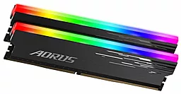 Оперативная память Gigabyte AORUS RGB 16 GB (2x8GB) DDR4 3733 MHz (GP-ARS16G37) - миниатюра 2