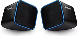Колонки акустические Havit HV-SK473 Black/Blue - фото Колонки акустические Havit HV-SK473 Black/Blue
