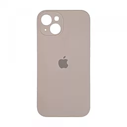 Чехол Silicone Case Full Camera for Apple IPhone 14 Plus chalk pink
