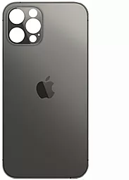 Задняя крышка корпуса Apple iPhone 12 Pro Max (small hole) Graphite