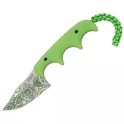 Нож CRKT Minimalist® Bowie Gears (2387G) Green - фото Нож CRKT Minimalist® Bowie Gears (2387G) Green
