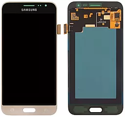 Дисплей Samsung Galaxy J3 J320 2016 с тачскрином, (TFT), Gold - фото Дисплей Samsung Galaxy J3 J320 2016 с тачскрином, (TFT), Gold