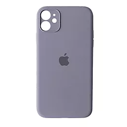 {"ru": "Чехол", "uk": "Чохол"} Silicone Case Full Camera для Apple iPhone 12  lavander grey
