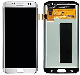 Дисплей Samsung Galaxy S7 Edge G935 з тачскріном, оригінал, White