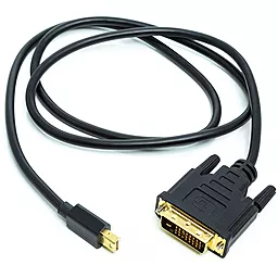 Видеокабель PowerPlant mini DisplayPort (M) - DVI (M) 1m (CA912148)