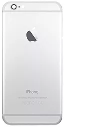 Задняя крышка корпуса Apple iPhone 6 со стеклом камеры Silver