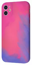 Чехол Watercolor Case Apple iPhone 11 Pink