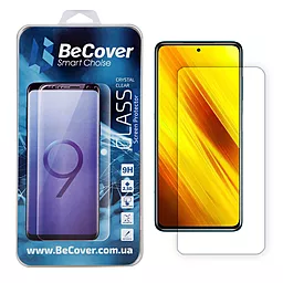 Защитное стекло BeCover Xiaomi Poco X3, Poco M2 Pro, Poco X3 Pro Clear