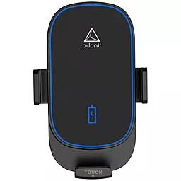 Держатель с беспроводной зарядкой Adonit 15W Wireless Car Charger Black - фото Держатель с беспроводной зарядкой Adonit 15W Wireless Car Charger Black