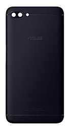 Задняя крышка корпуса Asus ZenFone 4 Max 5.5" (ZC554KL) / 4 Max Pro со стеклом камеры Original Black