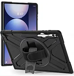 Чохол для планшету BeCover Heavy Duty Case для Samsung Galaxy Tab S8 Ultra/S9 Ultra/S10 Ultra (X900/X906/X910/X916/X920/X926) 14.6" Black (713664) - фото Чохол для планшету BeCover Heavy Duty Case для Samsung Galaxy Tab S8 Ultra/S9 Ultra/S10 Ultra (X900/X906/X910/X916/X920/X926) 14.6" Black (713664)